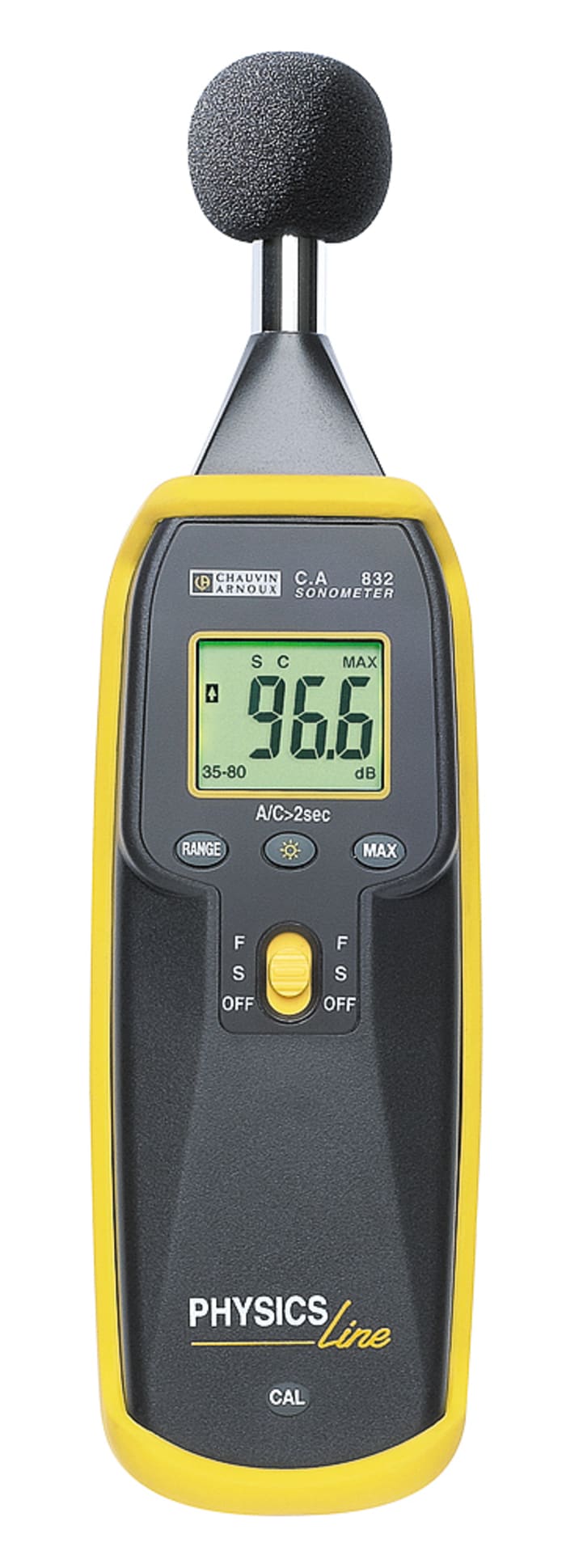 Chauvin Arnoux  CA 832  Sound Level Meter 35 dB to 130 dB 8000 Hz max