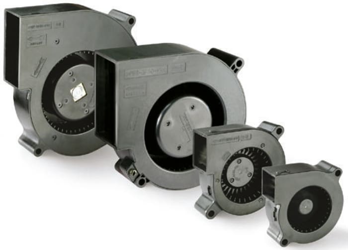 NMB Centrifugal Fan, 12 V dc, 6m³/h, DC Operation, 45 x 44 x 15mm