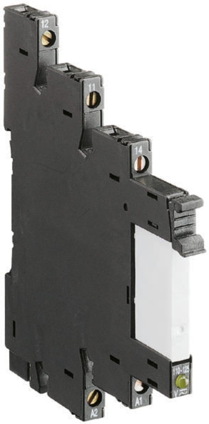 Wieland flare Series Interface Relay, DIN Rail Mount, 12V ac/dc Coil, SPDT, 1-Pole