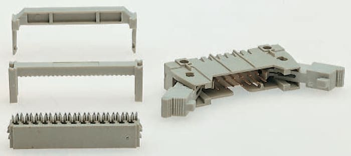 RS PRO 34-Way IDC Connector Plug Through Hole Mount, 2-Row