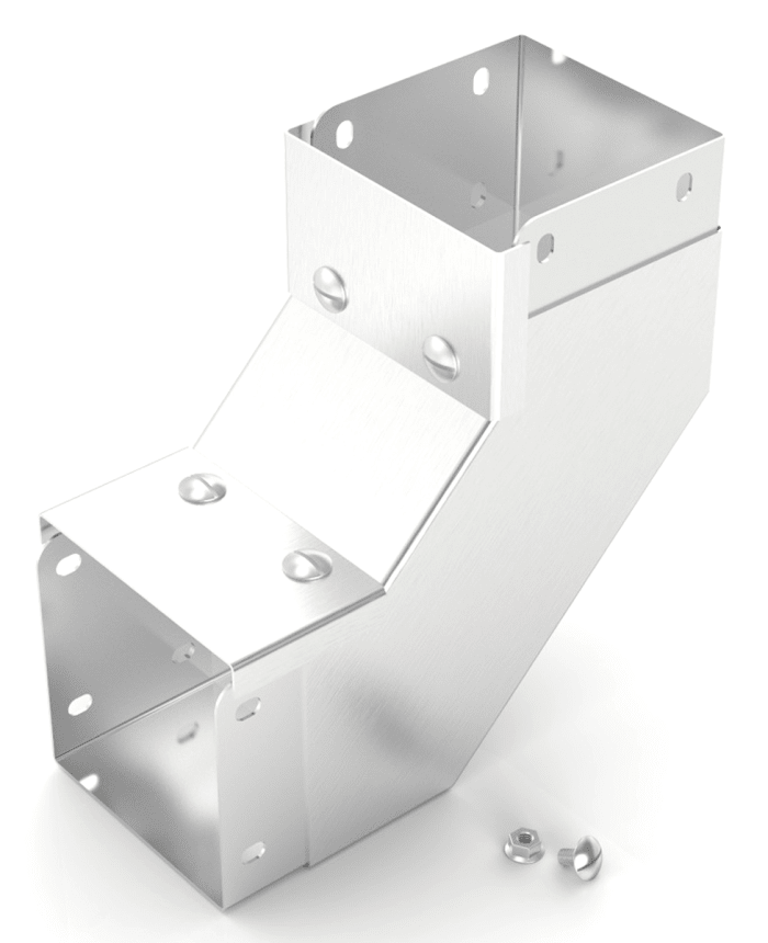 RS PRO | RS PRO 304 Stainless Steel Cable Trunking Accessory Stainless ...