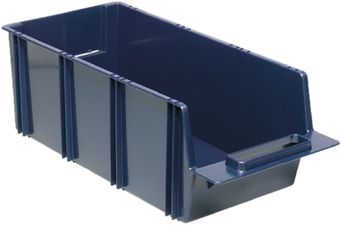 Raaco Red Plastic Bin, 161mm x 210mm x 465mm