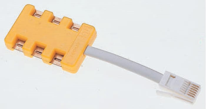 Tempo Telecom Test Equipment Telephone Line Socket Test Plug for Line Jack Unit, Line Socket