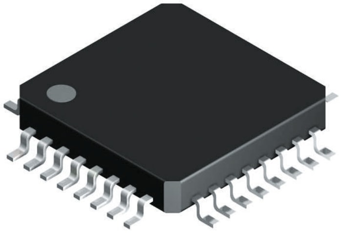 Microcontrolador Microchip ATMEGA16U2-AU, núcleo AVR de 8bit, RAM 512 B, 16MHZ, TQFP de 32 pines