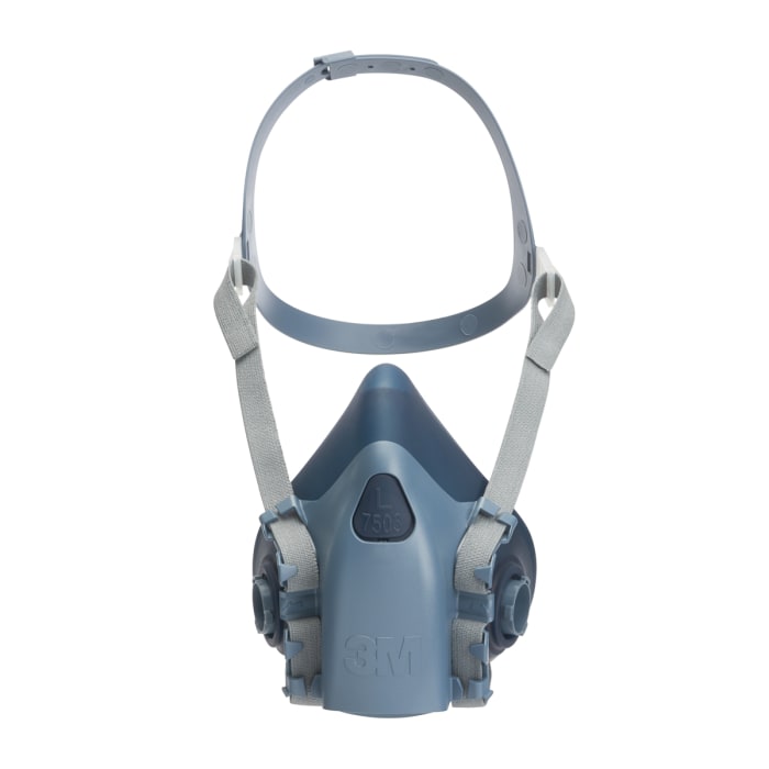 3M 7500 Series Half-Type Mask Respirator, Size Large