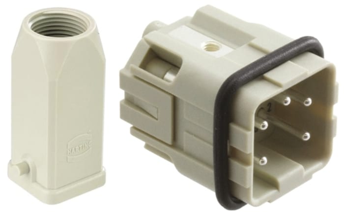 Connecteur industriel HARTING série Han A, 4 + PE Contacts , 10A