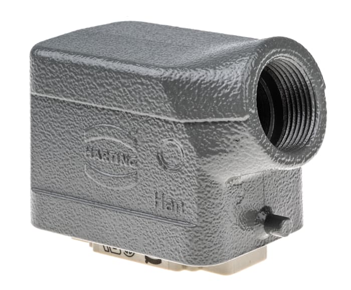 HARTING Panel Kit, 6 Way, 16A, Male, Han E, 500 V