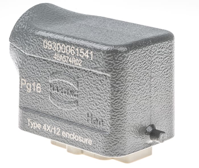 09300061541+09330062601 HARTING HARTING Panel Kit, 6 Way, 16A, Male