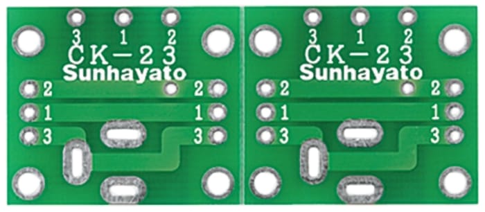 CK-23, Extender Board Converter Board FR4 60.96 x 24.13 x 1.6mm