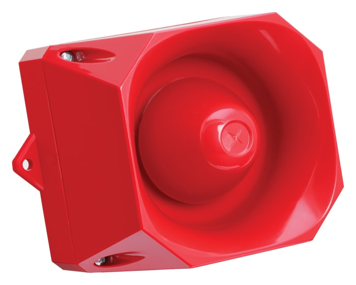 Avertisseur sonore Rouge Eaton, 9 → 60 V c.c., 107dB IP66