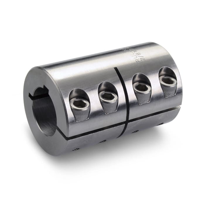 Ruland MCLC-16-16-SS Rigid Shaft Coupling, 34mm Outside Diameter