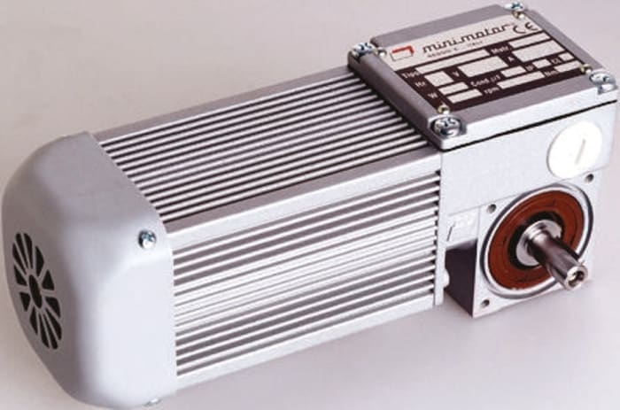 Motoréducteurs V c.a. Mini Motor, 176 x 77,5 x 55,5 mm, 20 W 230 V ; 400 V