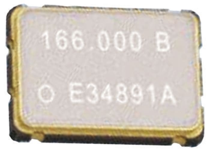 Epson, 125MHz XO Oscillator, ±50ppm CMOS, 4-Pin SMD Q3309CA40006212