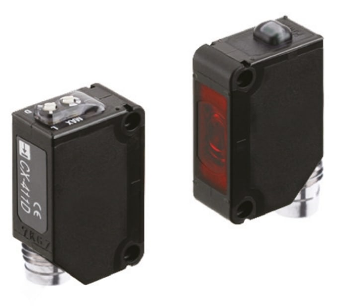 Panasonic Through Beam Photoelectric Sensor, Block Sensor, 10 m Detection Range