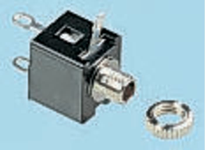 Jack Connector 3.5 mm Cable Mount Socket