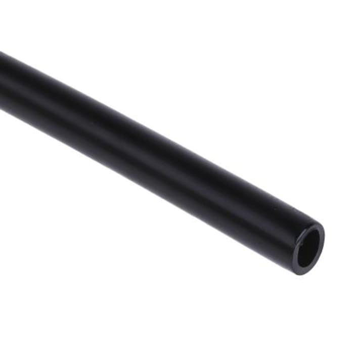 Tubería de aire comprimido RS PRO de Nylon Negro, diá. exterior 12mm, longitud 30m