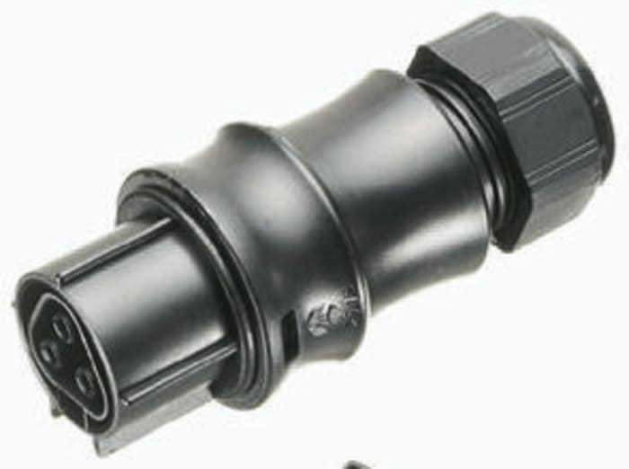 Wieland RST20i3 Series Circular Connector, 3-Pole, Female, Cable Mount, 20A, IP68