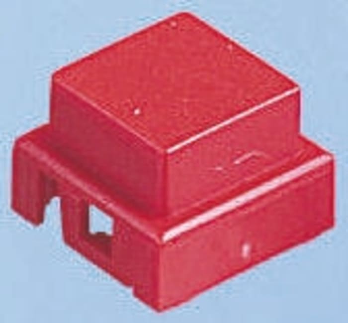 C & K Red Tactile Switch Cap for KSA Series, KSL Series, BTN K01 40