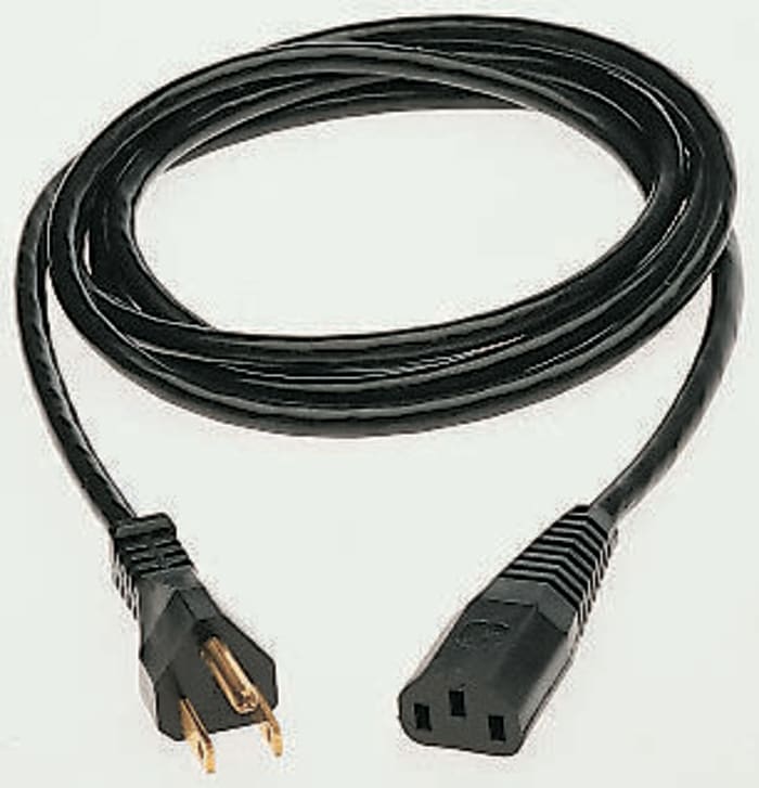 RS PRO power cord, 2m