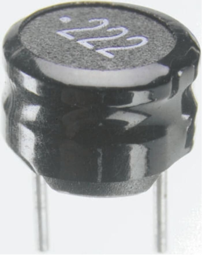 Wurth 220 μH ±10% Ferrite Radial Inductor, 640mA Idc, 380mΩ Rdc, WE-TI