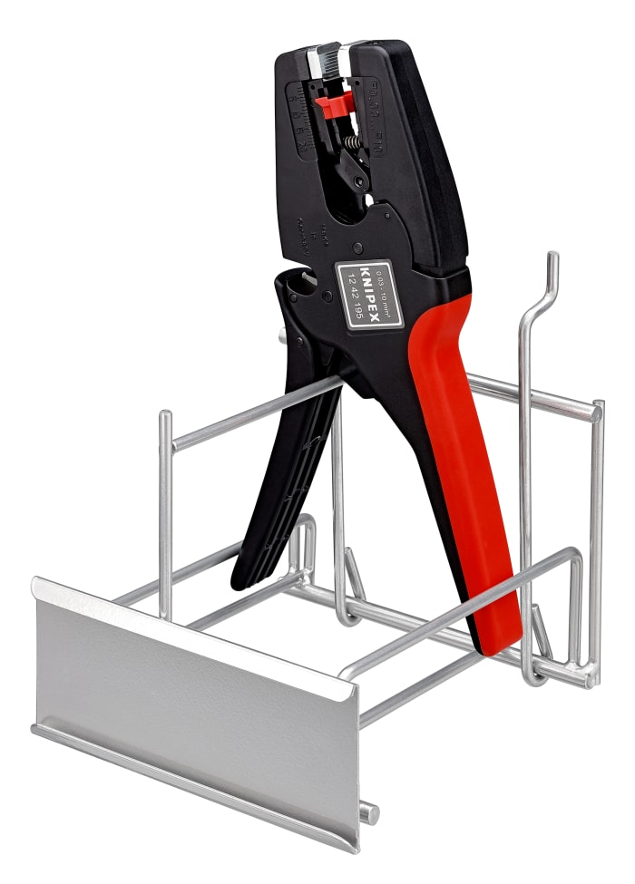 Knipex 12 42 195 Series MultiStrip 10 Automatic stripper, 0.03 mm² Min, 10 mm² Max, 195 mm Overall