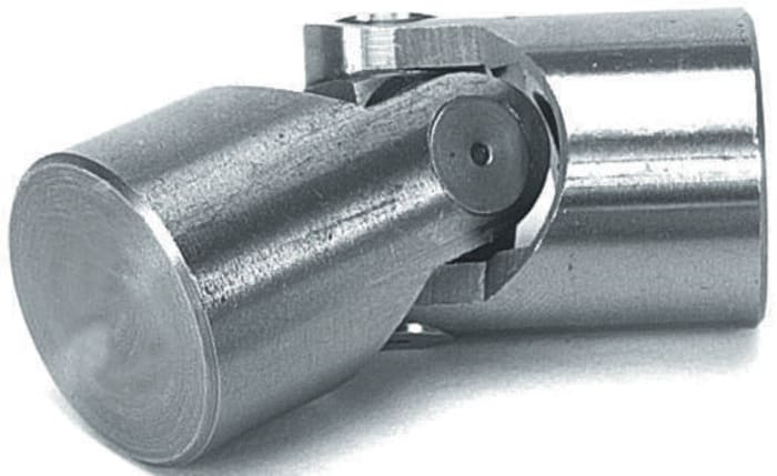 Cardan Lenze 12mm Simple, Brut, en Acier carbone