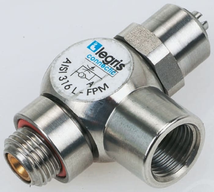 Régulateur de débit Legris 7 810, G 1/8 Mâle