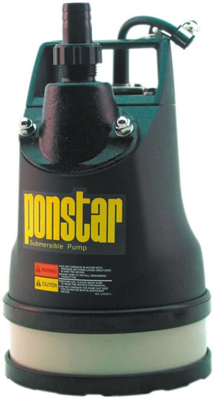 W Robinson And Sons 110 V Submersible Submersible Water Pump, 120L/min