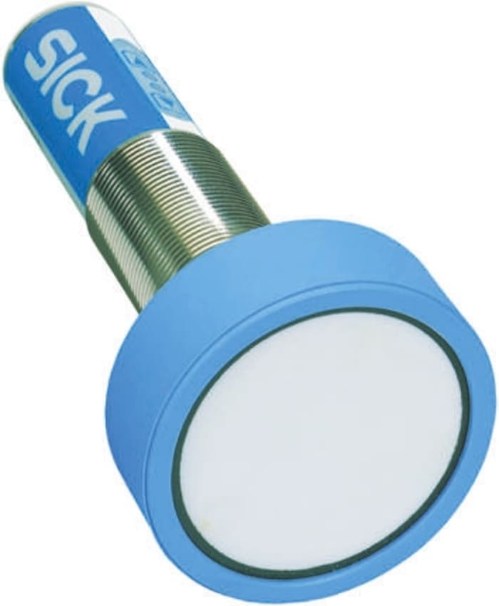 Sick Barrel-Style Proximity Sensor, M30 x 1.5, 800 → 8000 mm Detection, PNP Output, 12 → 30 V dc, IP65