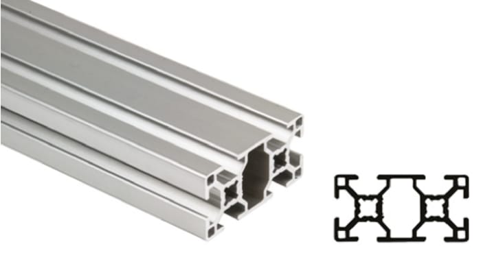 Profilé aluminium Bosch Rexroth 30x30, 4 rainures de 8 mm