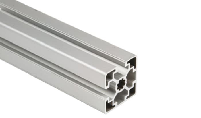 Bosch Rexroth Silver Aluminium Profile Strut, 45 x 45 mm, 10mm Groove, 1000mm Length