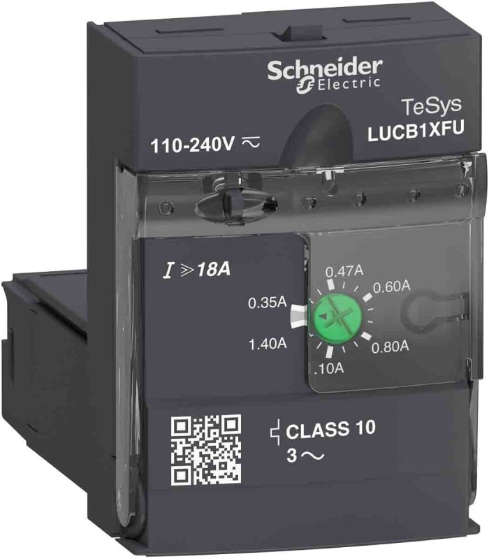 Démarreur moteur Schneider Electric TeSys U-Line, 0,25 kW