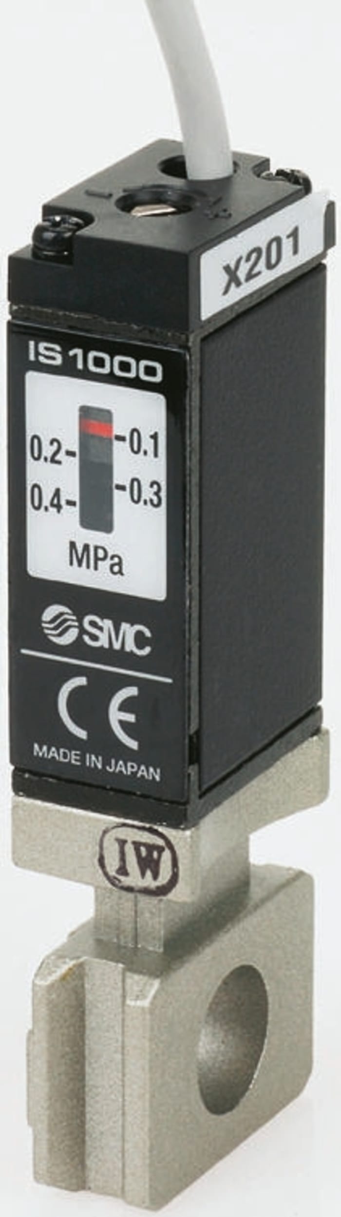 SMC Pressure Switch, Rc 1/8 0.7 MPa