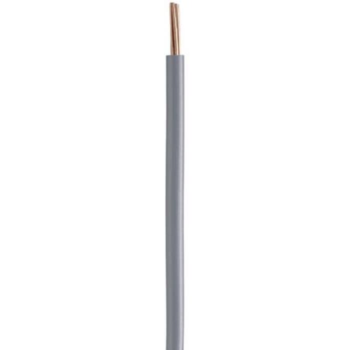 Prysmian 6491B Series Grey 1.5 mm² Conduit Cable, 7/0.53 mm, 100m, 20145232