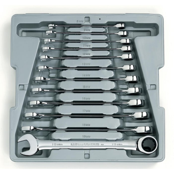 GearWrench 9412 Набор рожково-накидных ключей