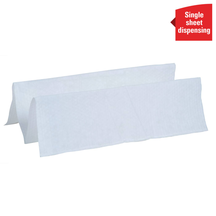 Kimberly Clark Power Clean Heavy Duty Cloths 8388 Dry Heavy duty Wipes, Quarter Fold of 50, 305 x 317mm