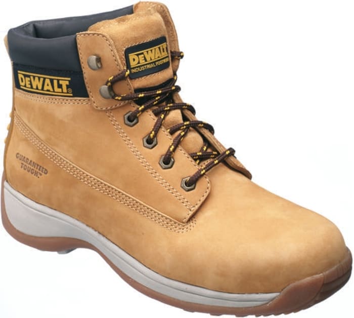 APPRENTICE SIZE 12 DeWALT | Botas de seguridad DeWALT, serie Apprentice de color Miel, talla 46, SB SRA | 495-7449 RS Components