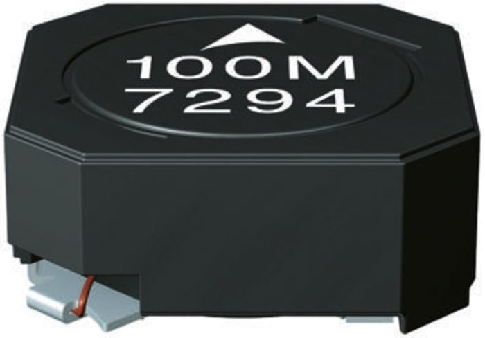 Inductance bobinée CMS 470 μH, 240mA max , dimensions 6.3 x 6.3 x 3mm, Blindé, série B82462-G4