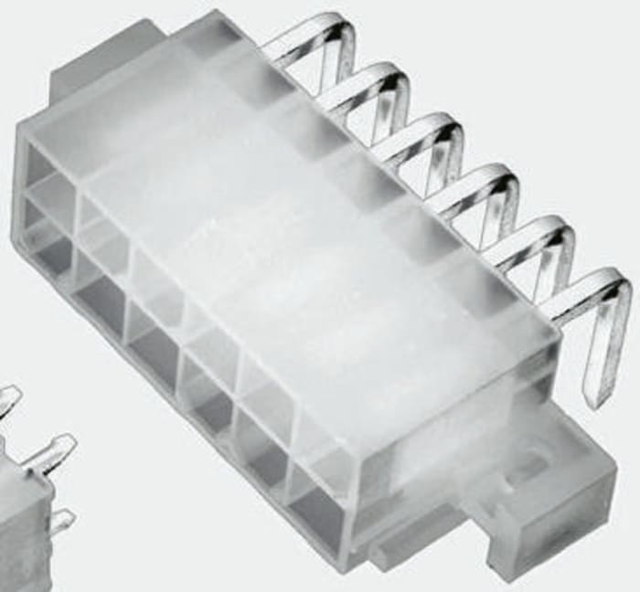 TE Connectivity PE Series Right Angle Through Hole Heavy Duty Power Connector, 10 Contact(s), 4.2mm Pitch