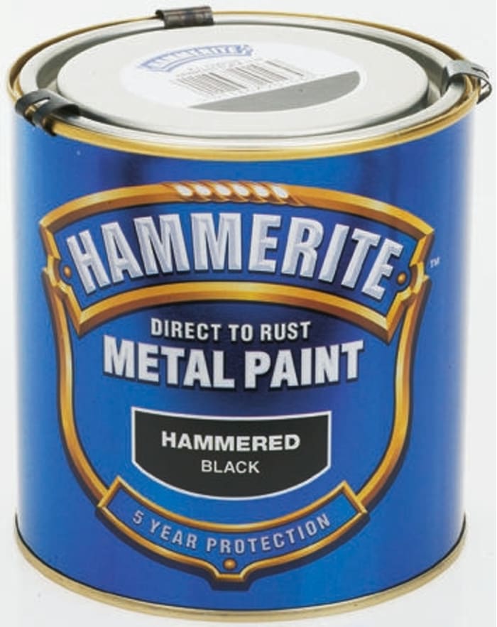 Peint. fin. martelée, 1 L, gris argent