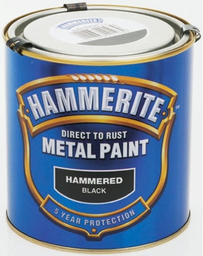 Hammerite Brushes, Roller, Spray Paint in Hammered Silver 5L