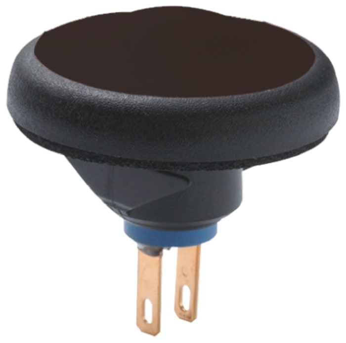 APEM Push Button Switch, Momentary, Panel Mount, 16.2mm Cutout, SPST, 32V ac