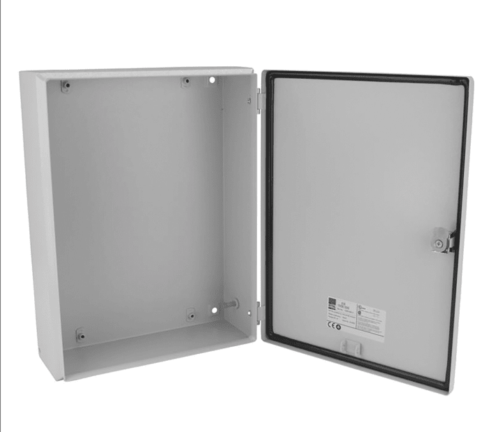 Coffret mural Rittal E-Box EB en Acier Gris dim. ext. 400 x 300 x 120mm, IP66