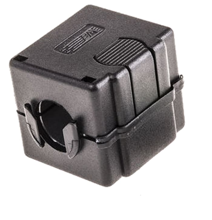 Wurth Elektronik Openable Ferrite Sleeve with key, 31.5 x 35 x 28.3mm, For High Speed data lines, Apertures: 1,