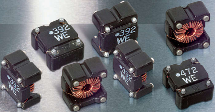 Wurth, WE-SL5 SMD Common Mode Line Filter with a Ferrite Core, 4.7 mH ±40% Dual 350mA Idc