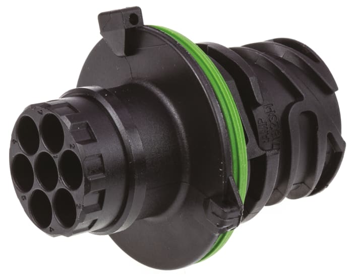 TE Connectivity Male Connector Housing, 7 Way