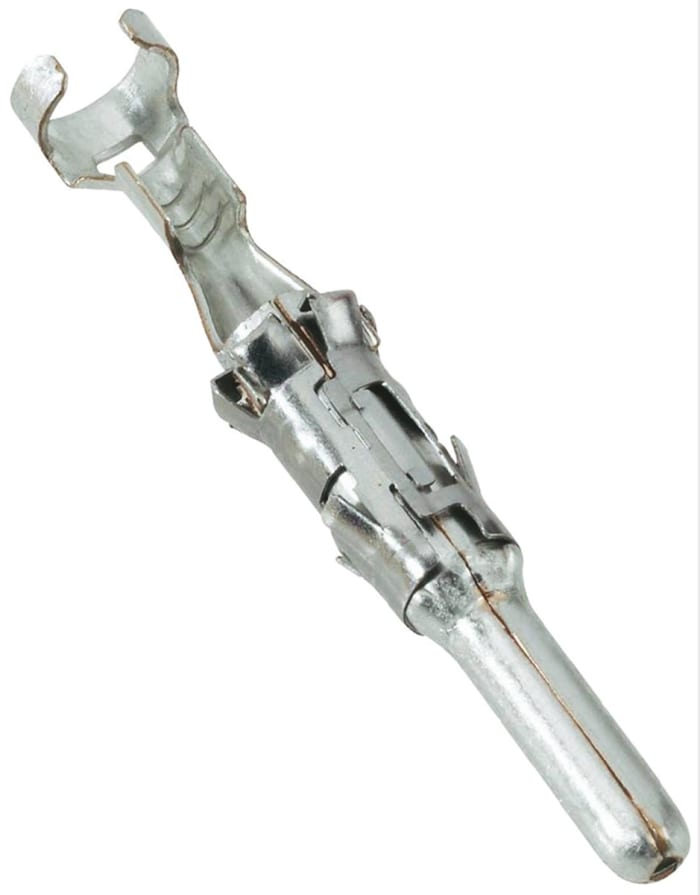 TE Connectivity Male Crimp Circular Connector Contact, Wire Size 20 → 17 AWG