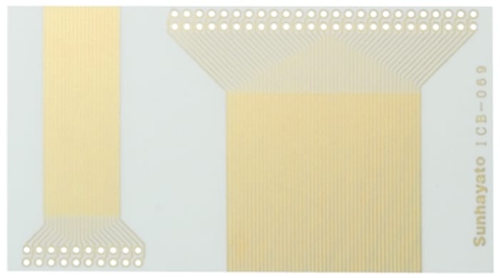 ICB-067, Single Sided Extender Board Board Seal FR4 55 x 100 x 0.1mm