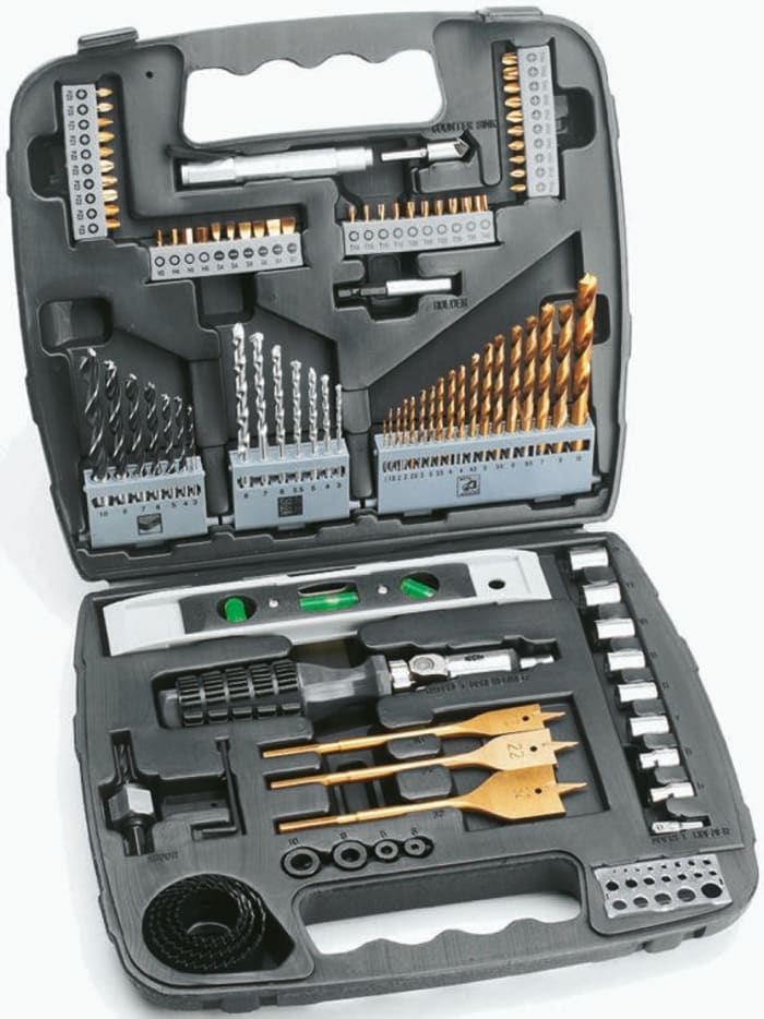45 piece drill & screwdriver bit set