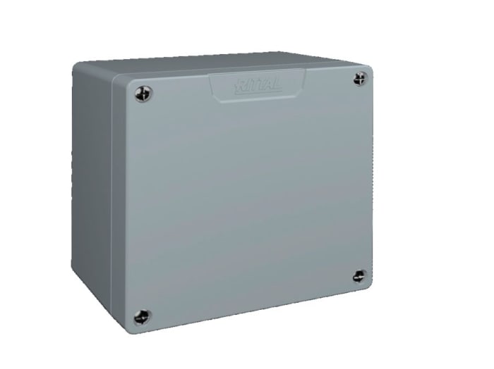 9112210 Rittal | Rittal GA Series Cast Aluminium Wall Box, IP66, 160 mm ...